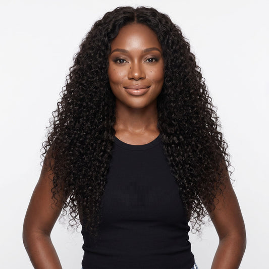 Raw Burmese Curly 13x4 HD Lace Hair Frontal