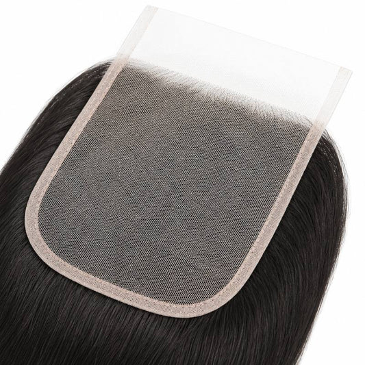 Straight 5x5 Transparent Lace Closure